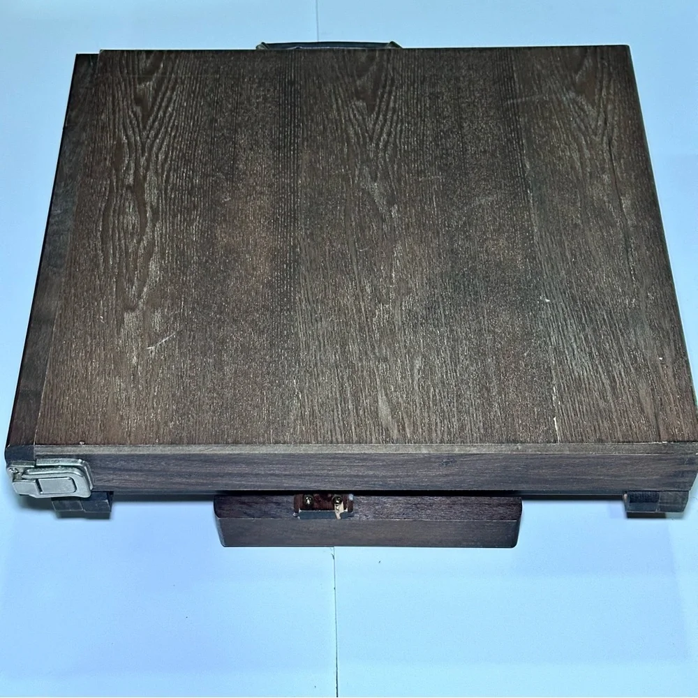 Deluxe Wooden Box Table Easel with Storage by Artist's Loft - Picture 10 of 15